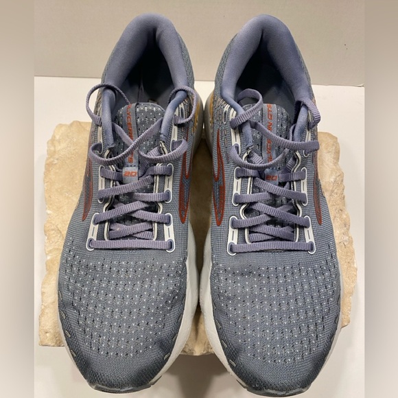 Men’s Sz 10.5 Brooks Glycerin GTS 20 Grey Running Shoes - Picture 8 of 13